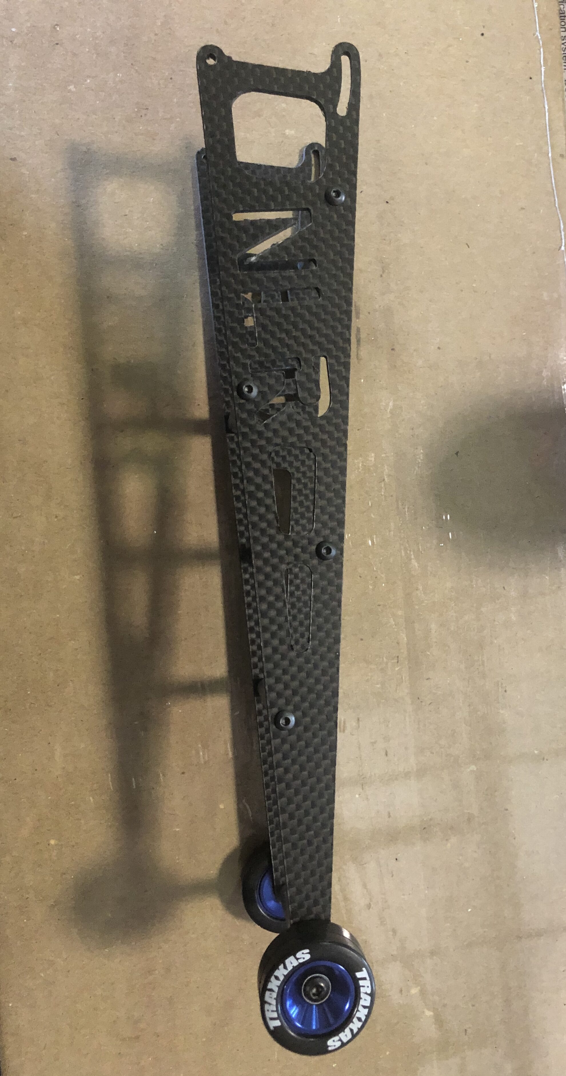 Carbon Fiber Slash Ladder Style Wheelie Bar Next Level Racing Performance