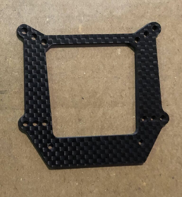 Carbon Fiber Slash Front Shock Tower Stock Size Next Level Racing